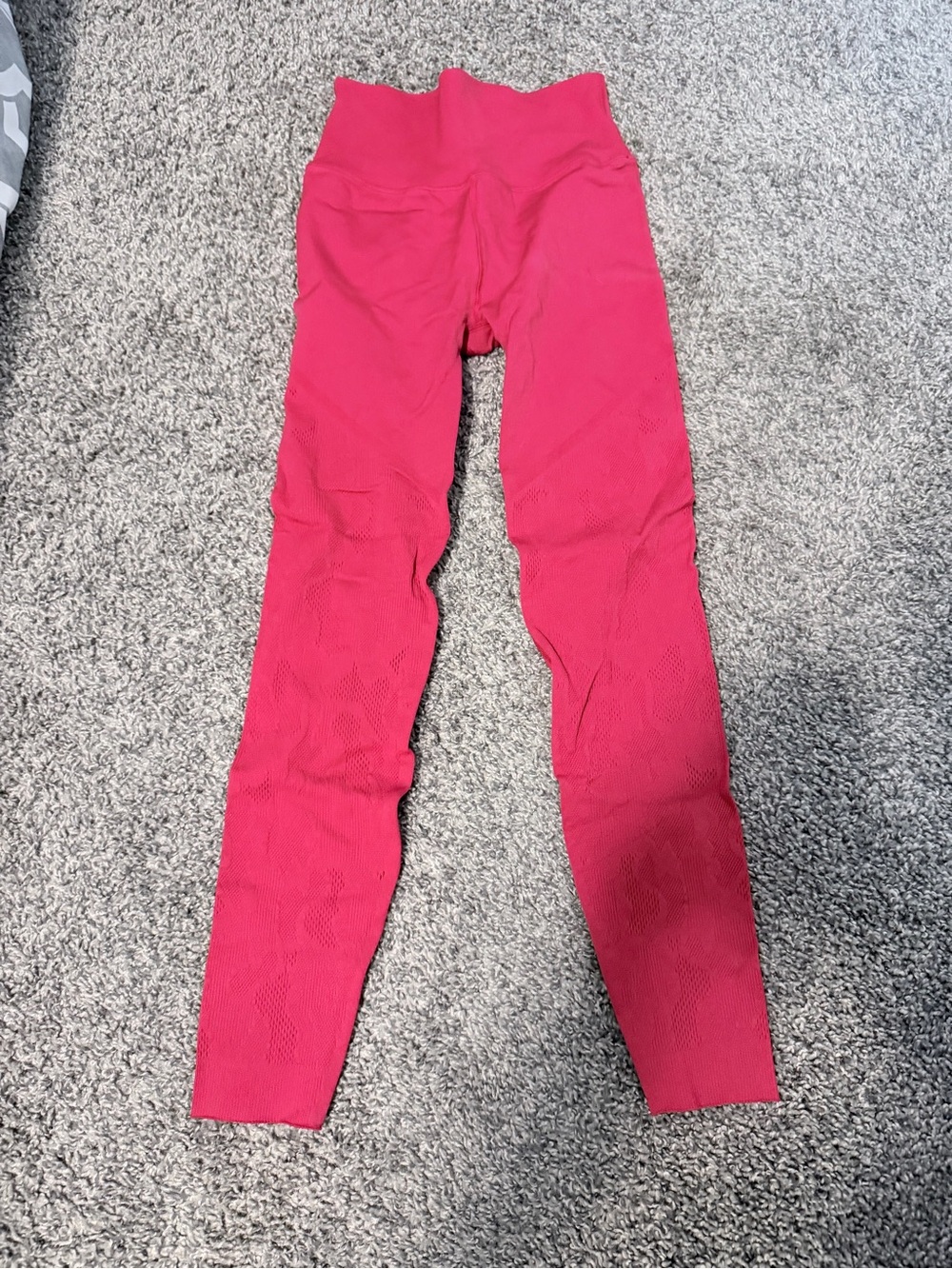 Fabletics Seamless High-Waist Leggings - red